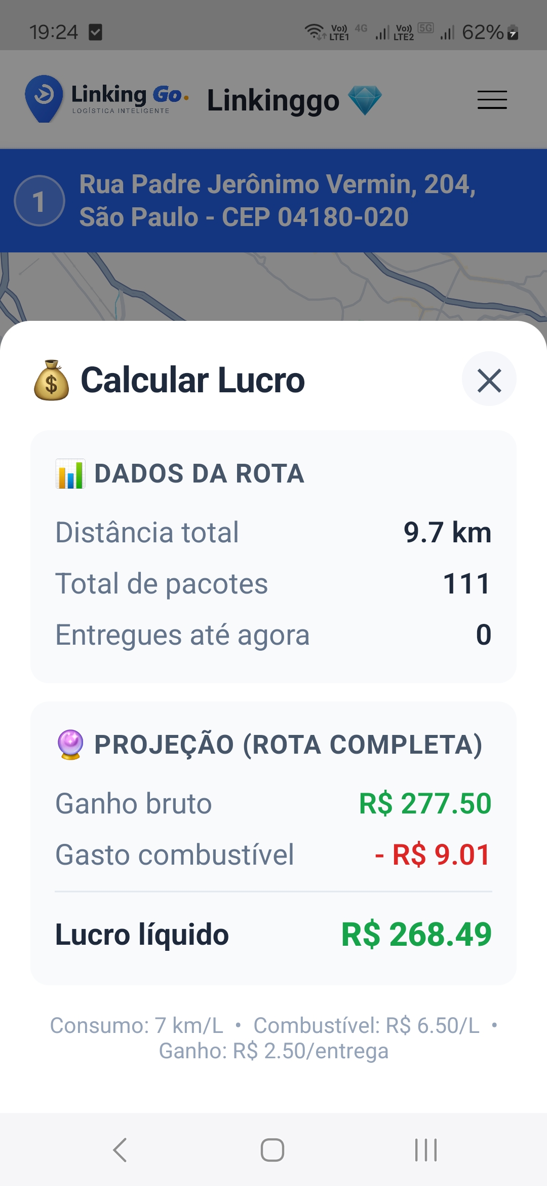 Calculadora de Lucro