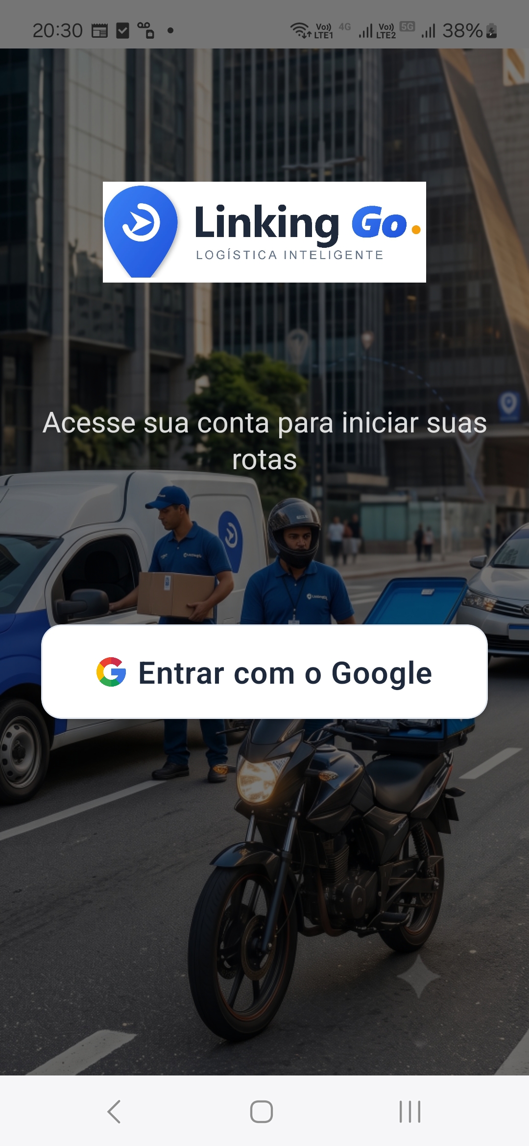 Tela de Login